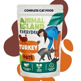 Animal Island Everyday Pasztet Indyk dla kota100g