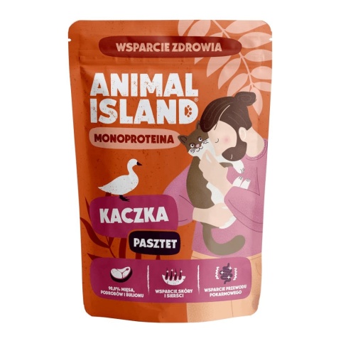 Animal Island Monoproteina Kaczka karma dla Kota 100 g