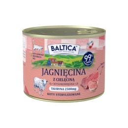 Baltica Smaki Regionów Jagnięcina z Cielęciną duobiałkowa karma mokra dla kota 185g