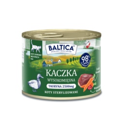 Baltica Smaki Regionów MONO Kaczka monobiałkowa karma mokra dla kota 185g