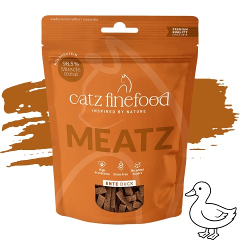 Catz Finefood Meatz Kaczka 45g mięsne paski z kaczki dla kota