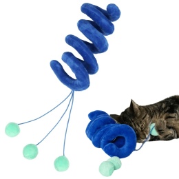 Coockoo Twister spiralna zabawka z dzwoneczkami dla kota