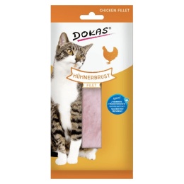Dokas filet z piersi kurczaka naturalny przysmak dla kota 22g