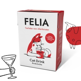 Felia Wołowina aromatyczny bulion wołowy wspierający nawodnienie kota 200g