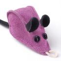 Green & Wild's Midge the Mouse ekologiczna zabawka dla kota z juty i zamszu