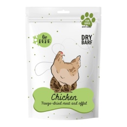 Paka Zwierzaka LIO PEPE Chicken liofilizowane kurze serca dla kota 60G