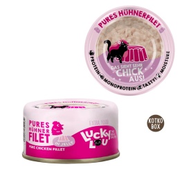 Lucky Lou Extrafood Kurczak w Galaretce 70 g – karma uzupełniająca dla kota