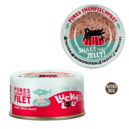 Lucky Lou Extrafood Tuńczyk w Galaretce 70 g – karma uzupełniająca dla kota