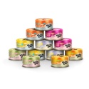 Lucky Lou Extra Food Broth Mix 12 × 70 g uzupełniająca karma dla kota filety w bulionie
