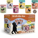 Lucky Lou Extrafood Broth Mix Box 12 × 70 g – multipack karm uzupełniających dla kota