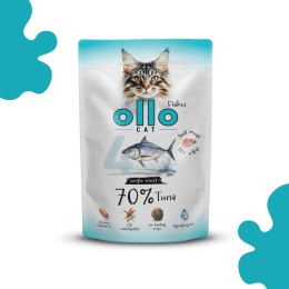 Ollo Cat nr 4 Tuńczyk karma mokra w saszetce dla kota 85g