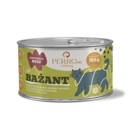 PERROland CATering Bażant 185 g – pełnoporcjowy mus dla kota
