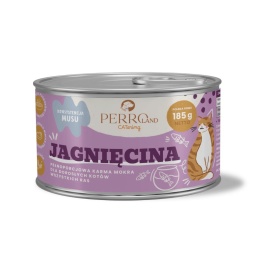 PERROland CATering Jagnięcina 185 g – pełnoporcjowy mus dla kota