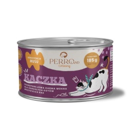 PERROland CATering Kaczka 185 g – pełnoporcjowy mus dla kota