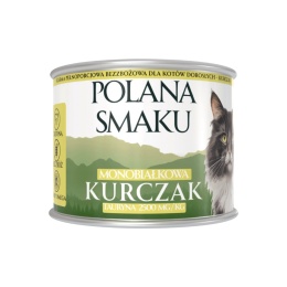 Polana Smaku Kurczak pełnoporcjowa karma mokra dla kota 200g