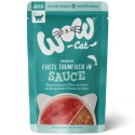 WOW CAT Tuńczyk w Sosie 85g karma mokra dla kota z kawałkami tuńczyka w sosie