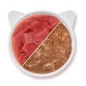 WOW CAT Tuńczyk w Sosie 85g karma mokra dla kota miseczka