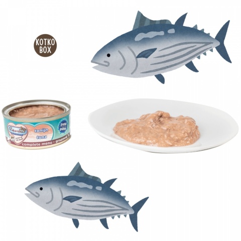 Renske Cat fresh meat tuna – tuńczyk pełnoporcjowa karma dla kota pasztet 70g