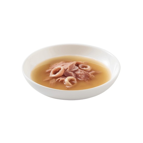 Schesir Soup Tuńczyk z Kalmarami 40g zupa dla kota