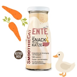 SmoothieCat Kaczka płynna przekąska dla kota 150 ml